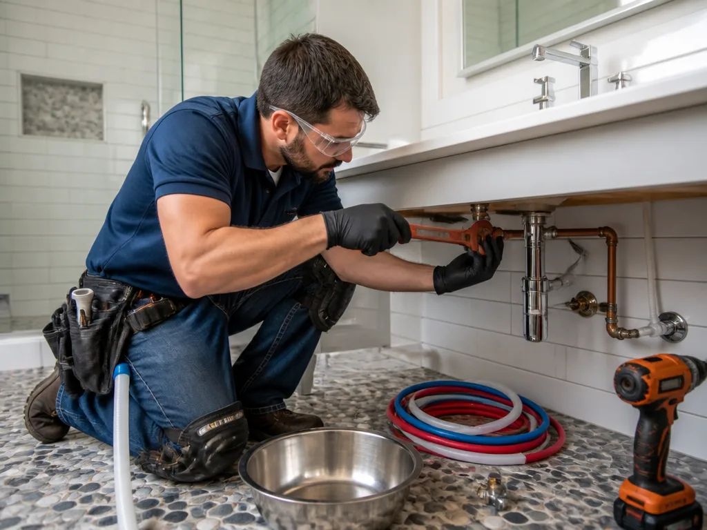 Bathroom Plumbing Update