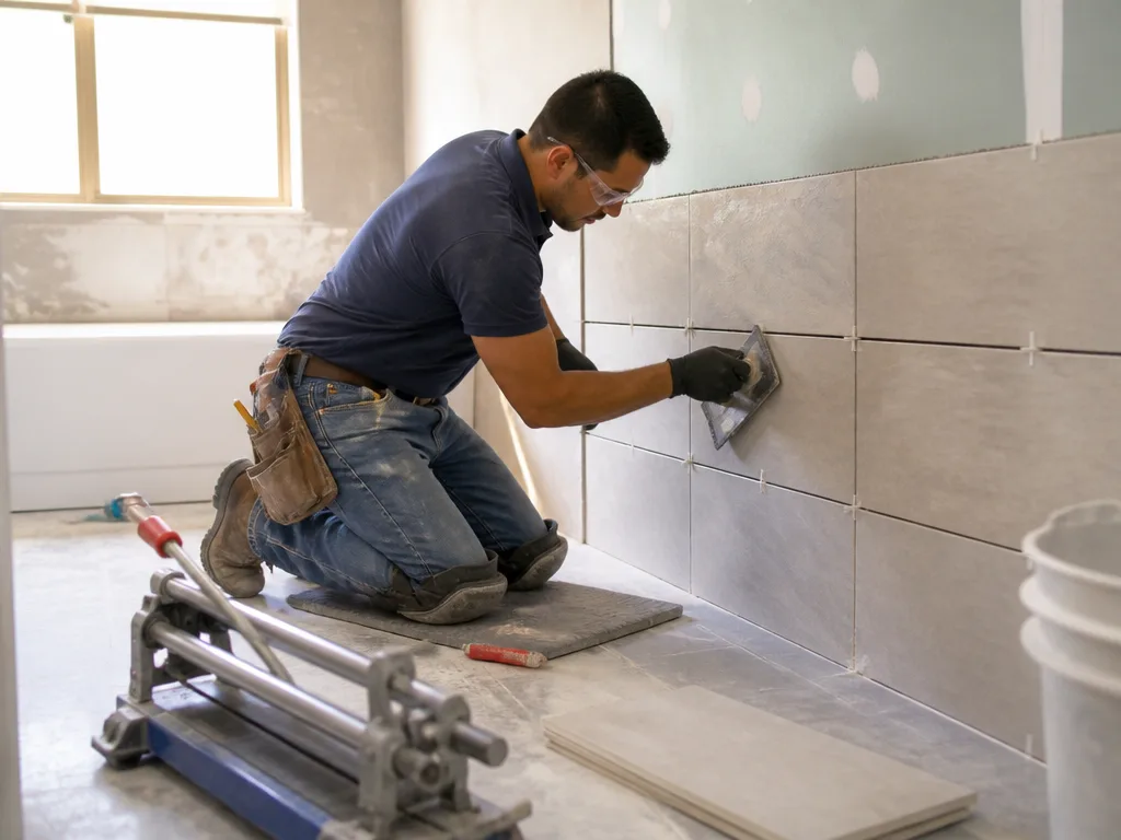 Bathroom Tile Installation