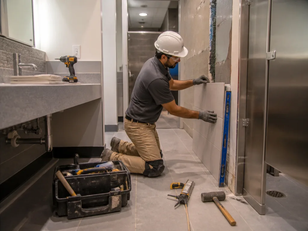 Commercial Bathroom Remodel