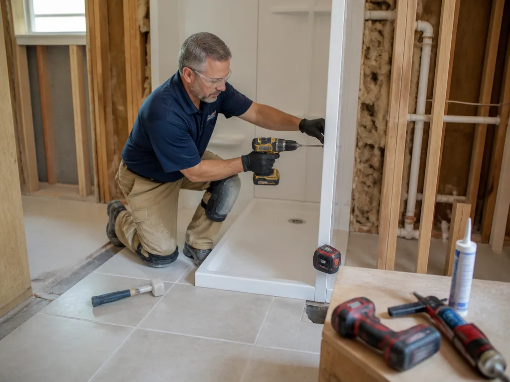 Walk-In Shower Installation